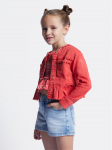 Mayoral Teksajakk 3473 Punane Regular Fit