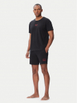 HUGO Pidžaama Laze 50534566 Must Regular Fit