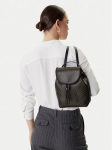 Calvin Klein Seljakott Emblem Aop Mini Backpack LV04F3507G Must