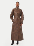 Bardot Vihmamantel Milana 60685JB Tumepruun Regular Fit