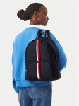 Tommy Hilfiger Seljakott Popette Dome Backpack Corp AW0AW19243 Tumesinine
