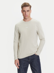 BOSS Pikkade varrukatega T-s&auml;rk Tchark 50473286 Beež Regular Fit