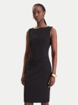 Fracomina Kokteilikleit FR26WD2001W42901 Must Slim Fit