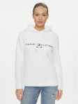 Tommy Hilfiger Pluus Heritage WW0WW31998 Valge Regular Fit M