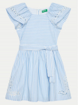 United Colors Of Benetton Igap&auml;evane kleit 4ETMCV02M Sinine Regular Fit