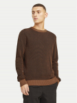 Jack & Jones Kampsun Globe 12258139 Pruun Regular Fit M