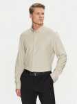 Calvin Klein S&auml;rk Pique Jersey Shirt K10K113311 Beež Regular Fit