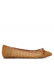 TWINSET Baleriinad 251TGT030 Pruun