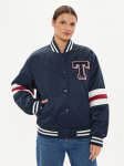 Tommy Jeans Bomber-jakk Letterman DW0DW18306 Tumesinine Relaxed Fit XL