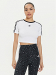 adidas T-s&auml;rk 3-Stripes Baby IP0662 Valge Slim Fit