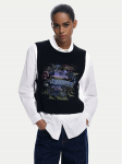Desigual S&auml;rk Chaleco 25WWCW01 Valge Regular Fit