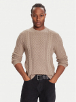 Tommy Jeans Kampsun DM0DM22101 Pruun Regular Fit