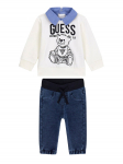 Guess Komplekti kuuluvad pluus ja riidest p&uuml;ksid I6RG02 KA6R4 V&auml;rviline Regular Fit