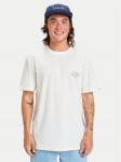 Quiksilver T-s&auml;rk Evo Border Lines EQYZT08191 Valge Regular Fit