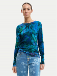 Desigual Kampsun Suecia 26SWJF36 Sinine Regular Fit
