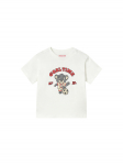 Mayoral T-s&auml;rk 1007 Valge Regular Fit
