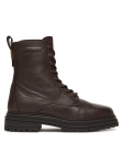 Tommy Hilfiger Traperid Th Plaque Pebble Lace Boot Warm FW0FW08767 Pruun