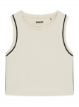 Guess Top J6GI37 KF972 Valge Slim Fit