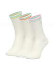 Roxy Pikad sokid CEO_BR_ROXY_2032_W_AW25 (3 PACK) Valge