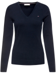 Tommy Hilfiger Kampsun Heritage WW0WW25294 Tumesinine Regular Fit