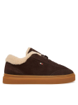 Tommy Hilfiger Tossud Th Chic Cupsole Wl FW0FW09597 Tumepruun
