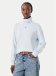 Tommy Jeans Golf Essetnial DW0DW23361 Helesinine Relaxed Fit