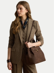 LAUREN RALPH LAUREN K&auml;ekott 431P18464003 Tumepruun