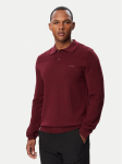 BOSS Kampsun Momentum-X PL 50568962 Bordoopunane Regular Fit