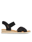Skechers Sandaalid BOBS Desert Kiss - Golden Lily 114418/BLK Must