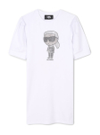 Karl Lagerfeld Kids Igap&auml;evane kleit Z30458 M Valge Regular Fit