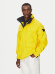 Tommy Hilfiger Kevad-s&uuml;gis jope Regatta Mid Length Jacket MW0MW39200 Kollane Loose Fit