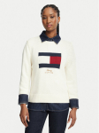 Tommy Hilfiger Kampsun WW0WW51450 Kreemjas Regular Fit