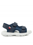 Tommy Hilfiger Sandaalid Velcro Sandal T1B2-33898-1591 S Tumesinine