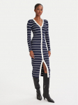 Guess Kootud kleit W5YK98 Z2YK2 Tumesinine Slim Fit