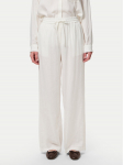Pieces Riidest p&uuml;ksid Pia 17149314 Valge Wide Leg