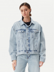 Calvin Klein Jeans Teksajakk J20J225186 Sinine Boxy Fit