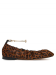 TWINSET Baleriinad 252TCP224 Pruun