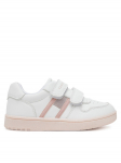 Tommy Hilfiger Tossud Flag Low Cut Velcro Sneaker T1A9-33730-1439 S Valge