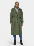 ONLY Carmakoma Vihmamantel Chloe 15310056 Roheline Regular Fit 50_52