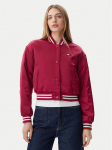 Tommy Jeans Bomber-jakk Satin Coach DW0DW20229 Roosa Regular Fit L