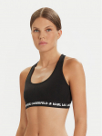 KARL LAGERFELD Rinnahoidja-top A1W47007 Must XS