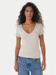 Tommy Jeans T-s&auml;rk Essential DW0DW17385 Beež Slim Fit XXS
