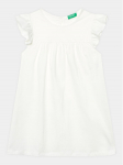 United Colors Of Benetton Igap&auml;evane kleit 3096GV00H Valge Regular Fit