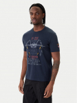 Aeronautica Militare T-s&auml;rk 261TS2536UJ00641 Tumesinine Regular Fit