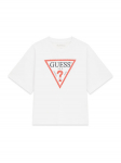 Guess T-s&auml;rk L6GI18 K8HM4 Valge Relaxed Fit