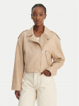 BOSS Nahkjope C_Salace 50554143 Beež Regular Fit