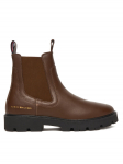 Tommy Hilfiger Poolsaapad Lthr Low Chelsea FW0FW08775 Pruun 36