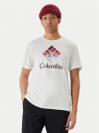 Columbia T-s&auml;rk Graphic 2155031 Valge Regular Fit