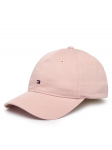 Tommy Hilfiger Nokam&uuml;ts Th Flag Soft 6 Panel Cap AW0AW17781 Roosa