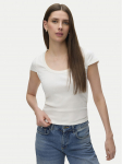 Vero Moda T-s&auml;rk Chloe 10344953 Valge Slim Fit